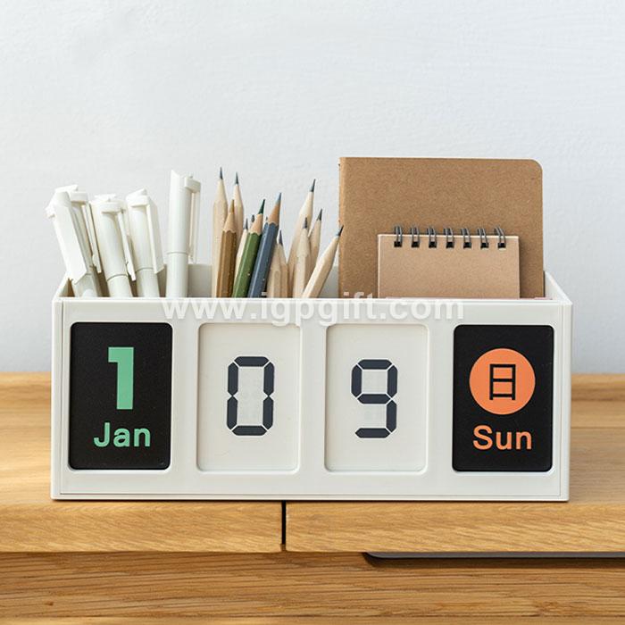 IGP(Innovative Gift & Premium) | Multi-functional calendar with pen holder