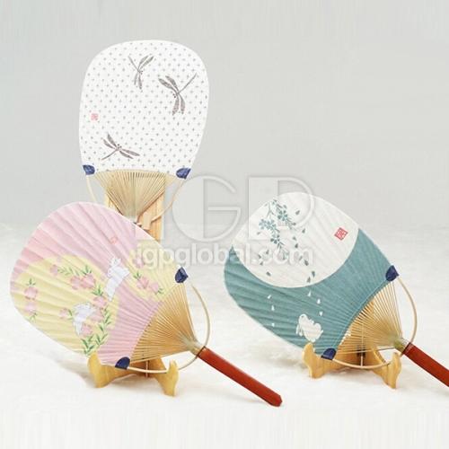IGP(Innovative Gift & Premium) | Japanese Style Bamboo Circular Fan