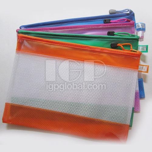 IGP(Innovative Gift & Premium) | Portable grid zipper folder