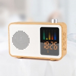 Retro wooden texture smart Bluetooth speaker