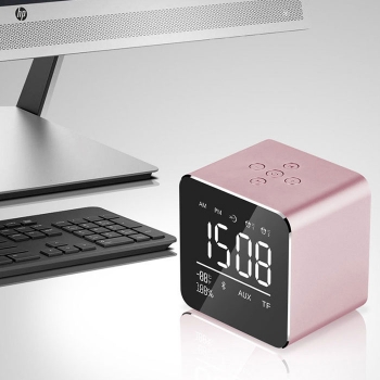 Bluetooth speaker with alarm clock