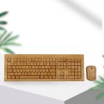 Bamboo Keyboard Set
