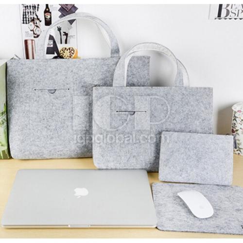 IGP(Innovative Gift & Premium) | Zipper Portable Laptop Bag with Card Bag
