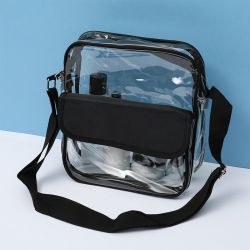 Transparent PVC Storage Shoulder Bag