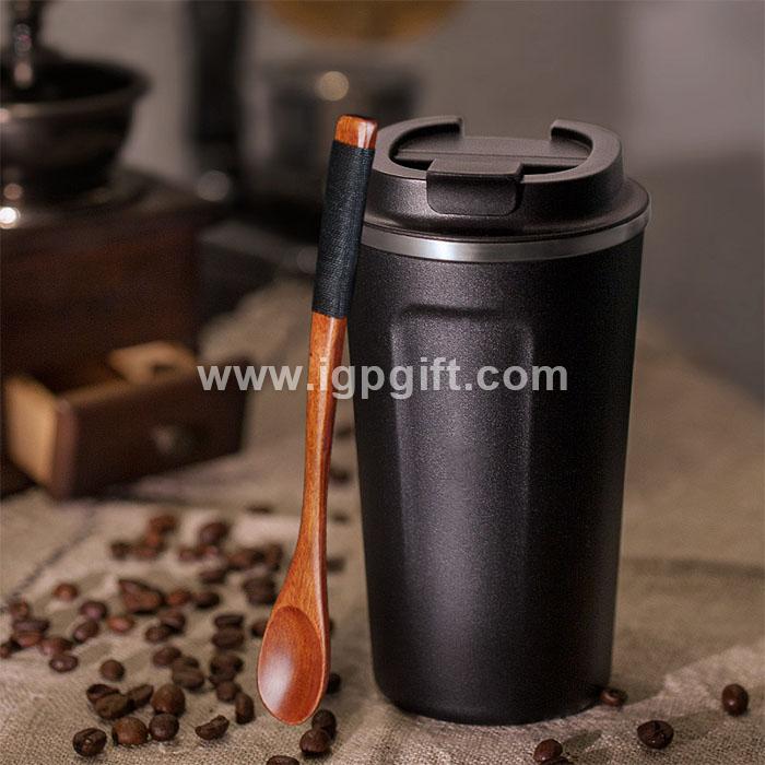 IGP(Innovative Gift & Premium)|带盖不锈钢咖啡保温杯