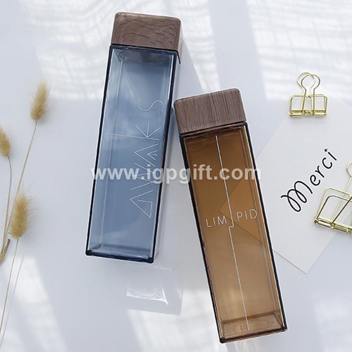 IGP(Innovative Gift & Premium) | Wooden texture transparent bottle