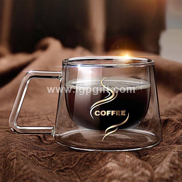 IGP(Innovative Gift & Premium) | Double-layer transparent coffee mug