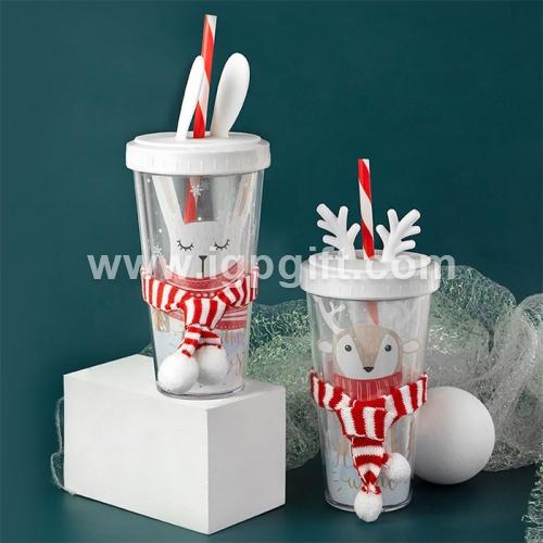IGP(Innovative Gift & Premium) | Double-layer Cup with Straw