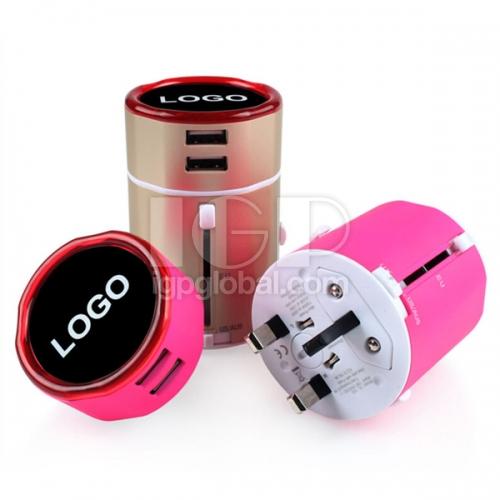 IGP(Innovative Gift & Premium) | Luminous LOGO Travel Adaptor (Full-color)