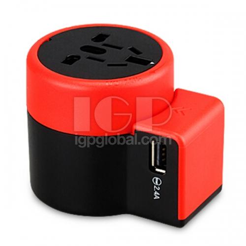 IGP(Innovative Gift & Premium) | 2 USB Multi-function Universal Adapter