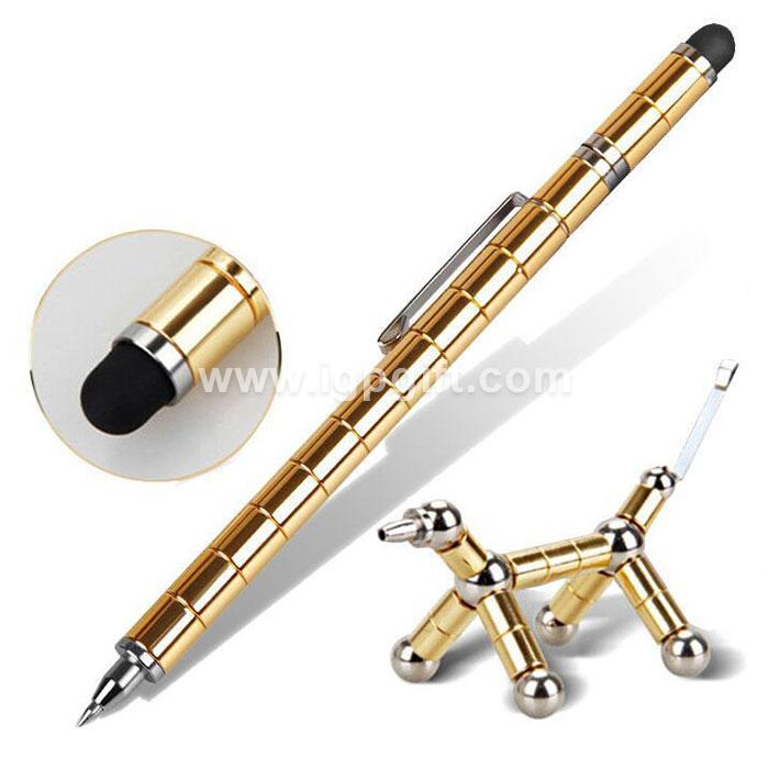 IGP(Innovative Gift & Premium) | Funny play magnet metal roller ball pen stylus