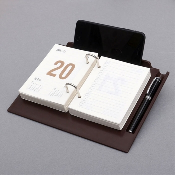 Table decoration notebook with calender