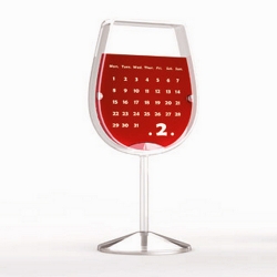 紅酒杯檯曆