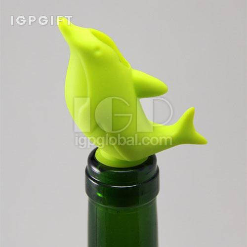 矽膠海豚酒塞