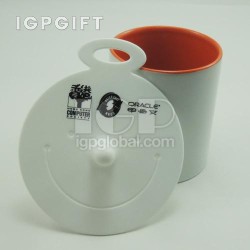 笑臉矽膠杯蓋