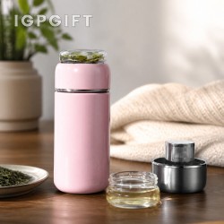 不鏽鋼茶水分離杯