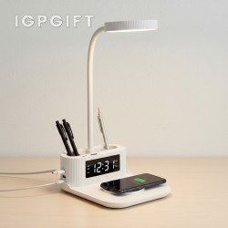 多功能無線充電枱燈