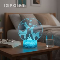  3D亞加力LED夜燈