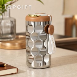 Light Luxury Star Wish Touch Control Temperature Display Insulated Coffee Cup