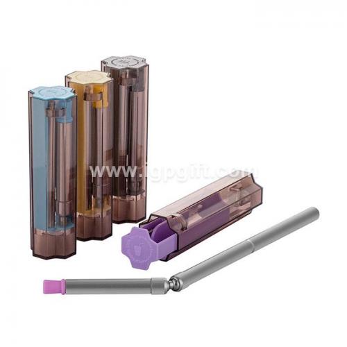 Stainless steel foldable straw set