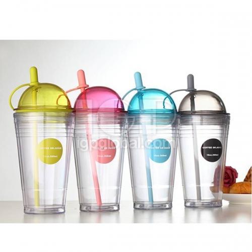 Double Layer Straw Cup