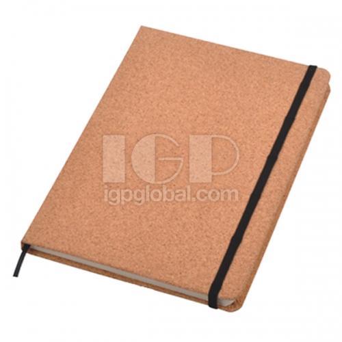 Recycle Cork Cover Business Notebook