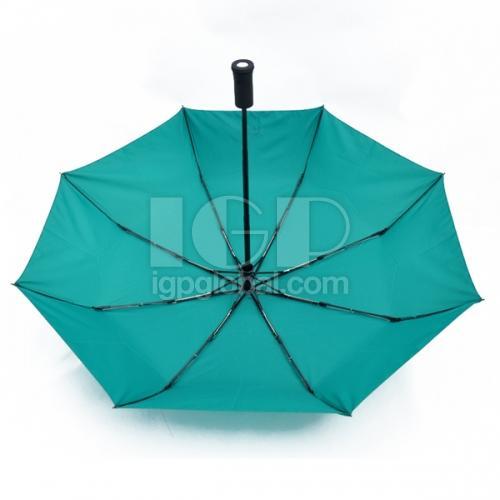 Automatic Folding Advertising Umbrella with Flashlight