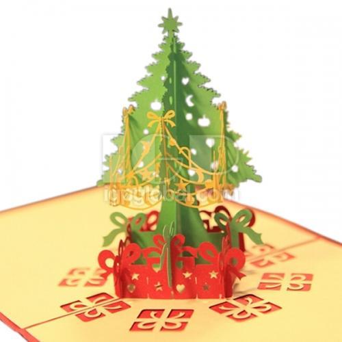 立體聖誕樹賀卡