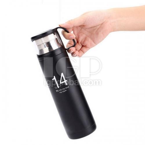 Stainless Steel Vacuum Thermal Bottle with Cup