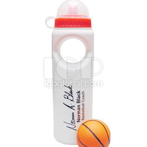 Sports Bottle with Stress Ball