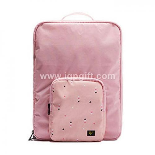 Multi-function folding travel backpack