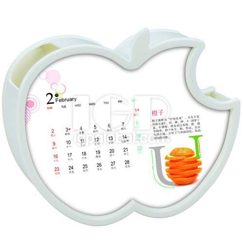 創意蘋果造型檯曆