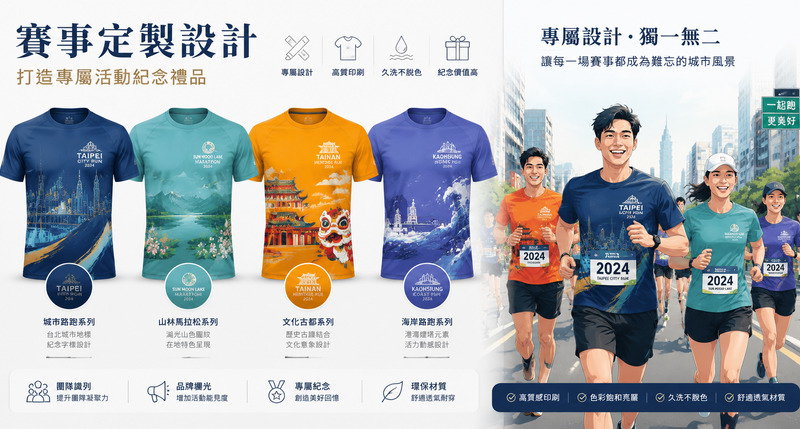馬拉松賽事專屬禮品 輕量反光運動衫安全設計解析